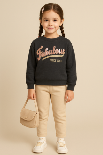 دورس ذغالی دخترانه مدل fabulous _استایل اسپرت وروزمره